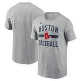 Boston Red Sox Arched T-Shirt Heather Gray