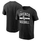 Chicago White Sox Arched T-Shirt Black
