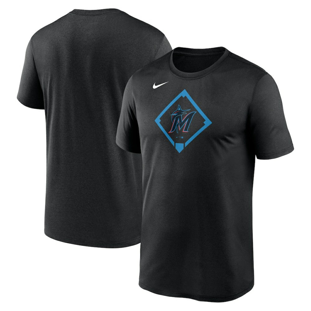 Miami Marlins Icon Legend Dri-FIT T-Shirt Black