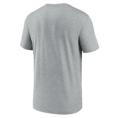 Washington Nationals Icon Legend Dri-FIT T-Shirt Heather Gray