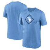 Tampa Bay Rays Icon Legend Dri-FIT T-Shirt Light Blue