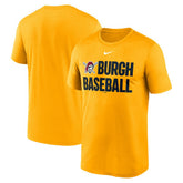 Pittsburgh Pirates Local Legend Performance T-Shirt Gold