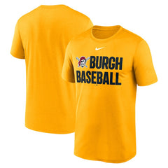 Pittsburgh Pirates Local Legend Performance T-Shirt Gold