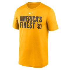 San Diego Padres Local Legend Performance T-Shirt Gold