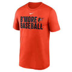 Baltimore Orioles Local Legend Performance T-Shirt Orange