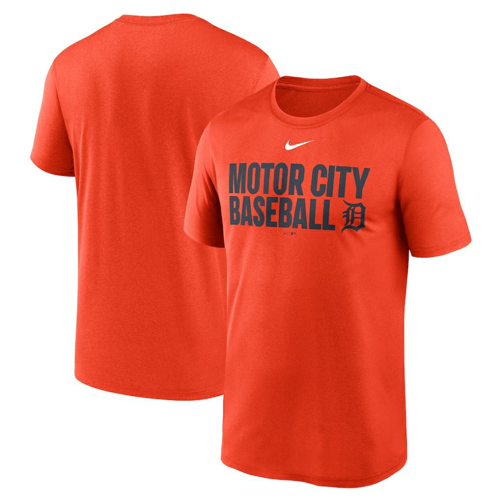 Detroit Tigers Local Legend Performance T-Shirt Orange
