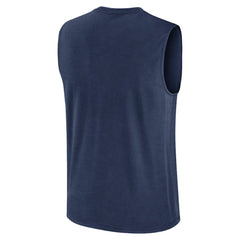 Seattle Mariners Knockout Dri-FIT Muscle Tank Top Navy