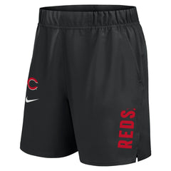 Cincinnati Reds Woven Victory Dri-FIT Shorts Black