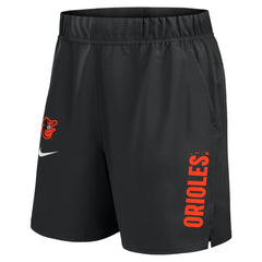 Baltimore Orioles Woven Victory Dri-FIT Shorts Black