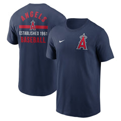 Los Angeles Angels 2-Hit T-Shirt Navy