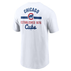 Chicago Cubs 2-Hit T-Shirt White