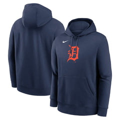 Detroit Tigers Logo Club Fleece Hoodie Navy