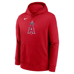 Los Angeles Angels Logo Club Fleece Hoodie Red