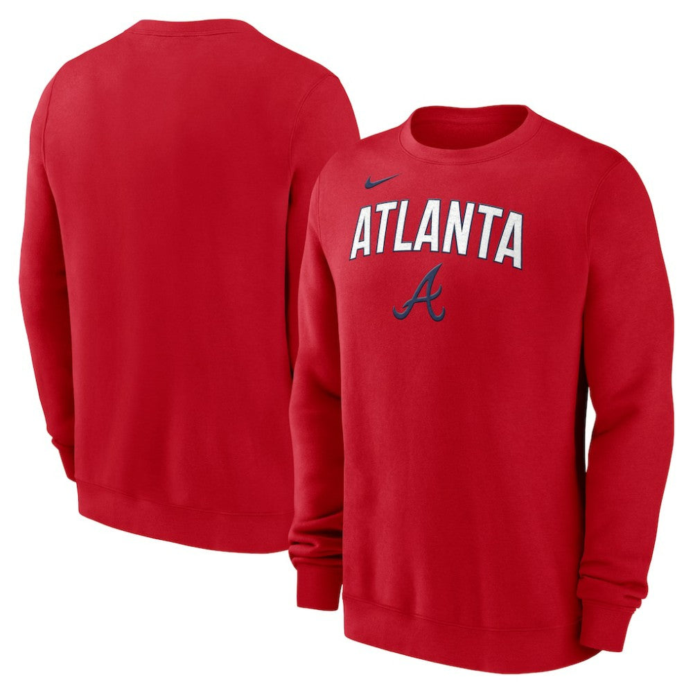 Atlanta Braves Sweatshirt Red