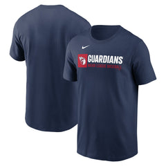 Cleveland Guardians Team Block T-Shirt Navy