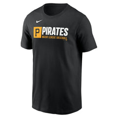 Pittsburgh Pirates Team Block T-Shirt Black