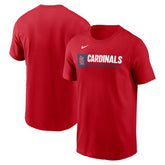 St. Louis Cardinals Team Block T-Shirt Red