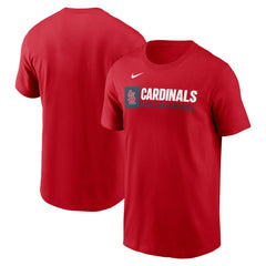 St. Louis Cardinals Team Block T-Shirt Red