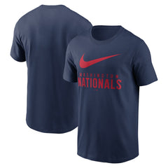 Washington Nationals Swoosh T-Shirt Navy