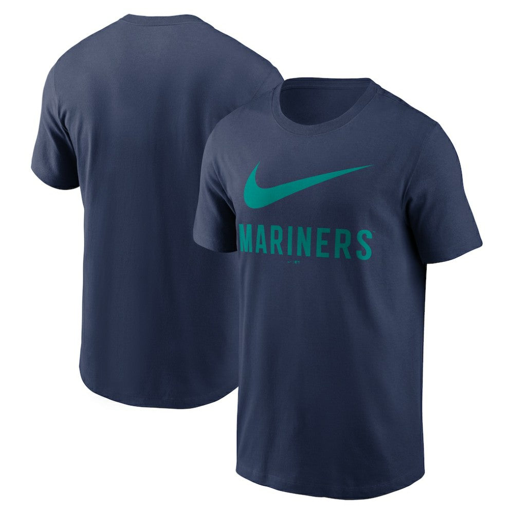 Seattle Mariners Swoosh T-Shirt Navy