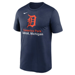 Detroit Tigers Stadium Legend Performance T-Shirt Navy
