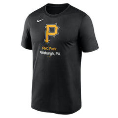 Pittsburgh Pirates Stadium Legend Performance T-Shirt Black