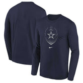 Dallas Cowboys Preschool Legend Icon Long Sleeve T-Shirt - Navy discount