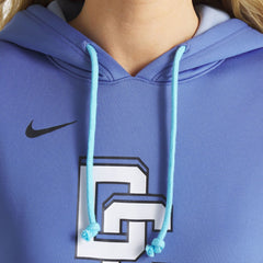 Washington Nationals Women's 2025 City Connect Authentic Collection Therma-FIT Hoodie Blue