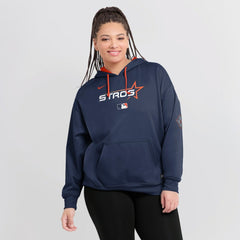 Houston Astros Women's 2025 City Connect Authentic Collection Therma-FIT Hoodie Navy