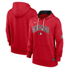 Chicago White Sox Women's 2025 City Connect Authentic Collection Therma-FIT Hoodie Red