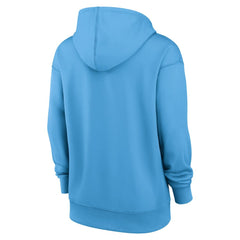 Milwaukee Brewers Women's City Connect Authentic Collection Therma-FIT Hoodie Powder Blue