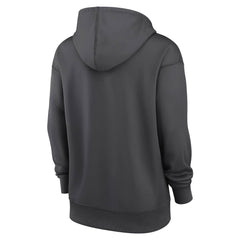 New York Mets Women's City Connect Authentic Collection Therma-FIT Hoodie Anthracite