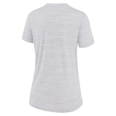 Atlanta Braves Women's Authentic Collection City Connect Velocity Dri-FIT T-Shirt Ash