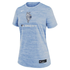 Kansas City Royals Women's Authentic Collection City Connect Velocity Dri-FIT T-Shirt Light Blue