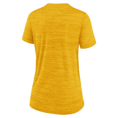 Pittsburgh Pirates Women's Authentic Collection City Connect Velocity Dri-FIT T-Shirt Gold