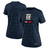 Texas Rangers Women's Authentic Collection City Connect Velocity Dri-FIT T-Shirt Navy