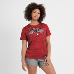 Chicago White Sox Women's 2025 City Connect Authentic Collection Velocity Dri-FIT T-Shirt Red