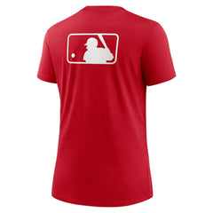 Washington Nationals Women's Authentic Collection Early Work Tri-Blend T-Shirt Red