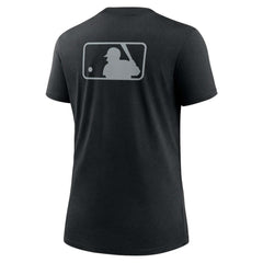 Chicago White Sox Women's Authentic Collection Early Work Tri-Blend T-Shirt Black