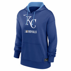 Kansas City Royals Women's Authentic Collection Therma-FIT Hoodie Royal