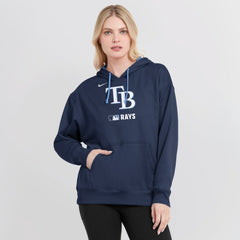 Tampa Bay Rays Women's Authentic Collection Therma-FIT Hoodie Navy