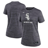 Chicago White Sox Women's Authentic Collection Velocity Dri-FIT T-Shirt Black