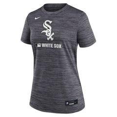 Chicago White Sox Women's Authentic Collection Velocity Dri-FIT T-Shirt Black