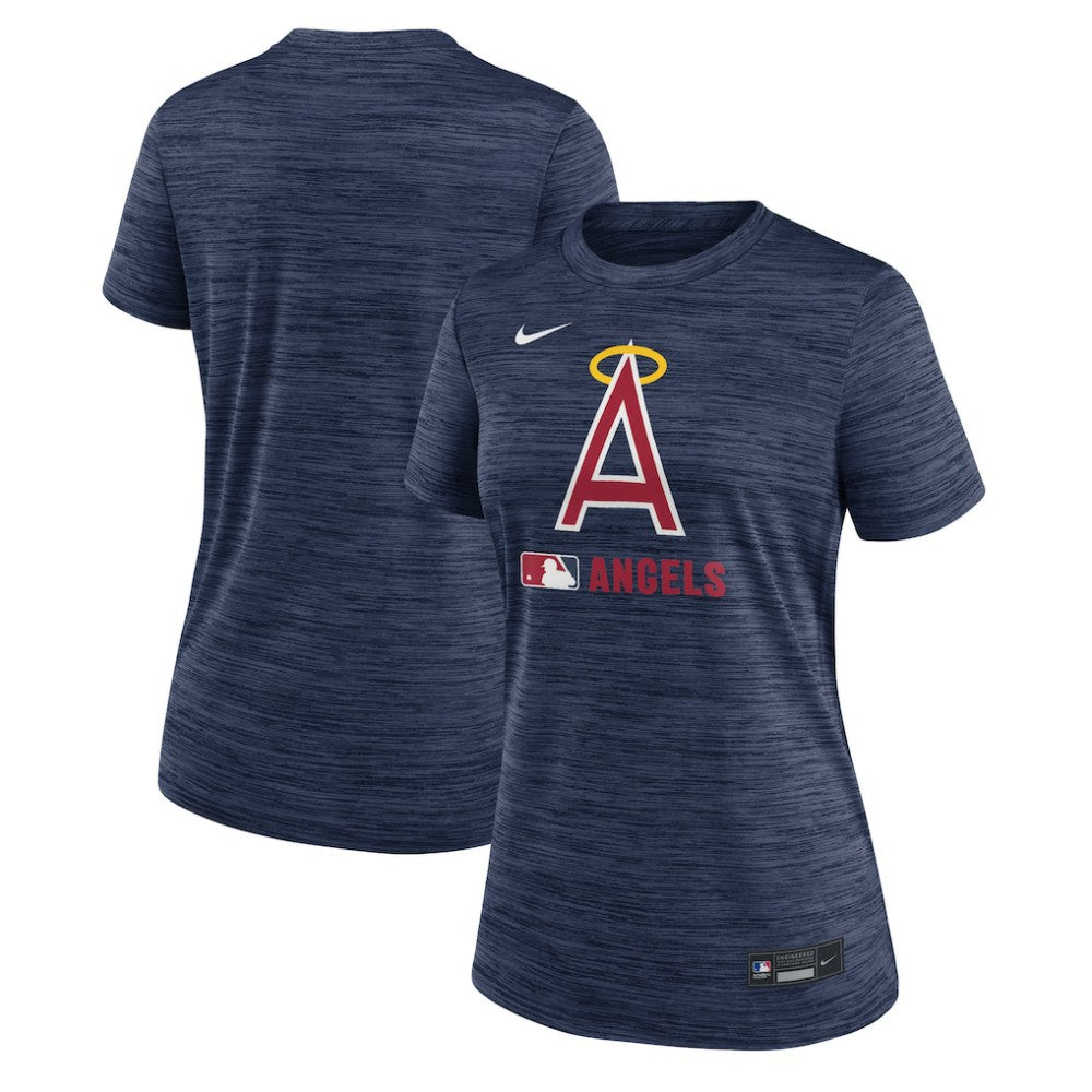 Los Angeles Angels Women's Authentic Collection Alternate Logo Velocity Dri-FIT T-Shirt Navy