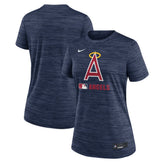 Los Angeles Angels Women's Authentic Collection Alternate Logo Velocity Dri-FIT T-Shirt Navy