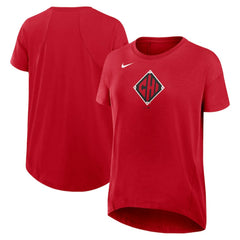 Chicago White Sox Women's 2025 City Connect Flowy Fashion Tri-Blend Dri-FIT T-Shirt Red