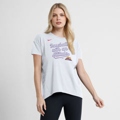 Colorado Rockies Women's 2025 City Connect Flowy Fashion Tri-Blend Dri-FIT T-Shirt White