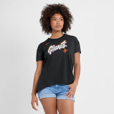 San Francisco Giants Women's 2025 City Connect Flowy Fashion Tri-Blend Dri-FIT T-Shirt Black