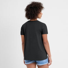 San Francisco Giants Women's 2025 City Connect Flowy Fashion Tri-Blend Dri-FIT T-Shirt Black