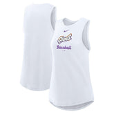 San Francisco Giants Women's City Connect Tricode High Neck Dri-FIT Tank Top White